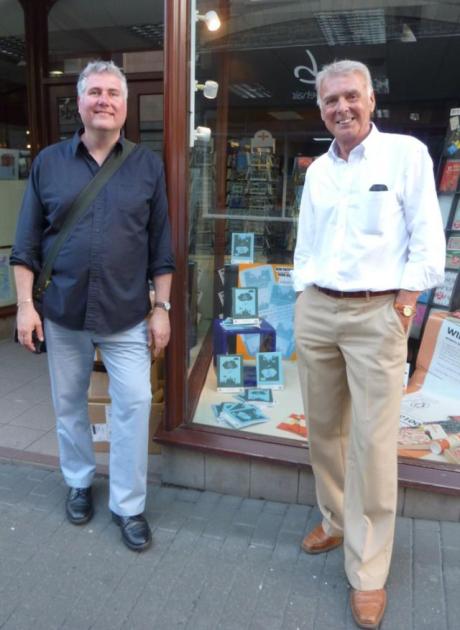 Peter Kenny and Richard Fleming in St Peter Port 2010