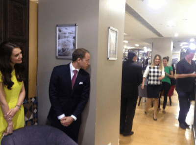 Simon and Gabi in hiding