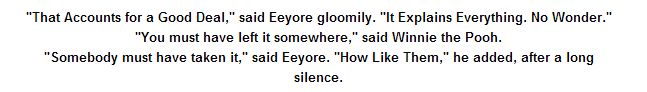 Eeyore quote