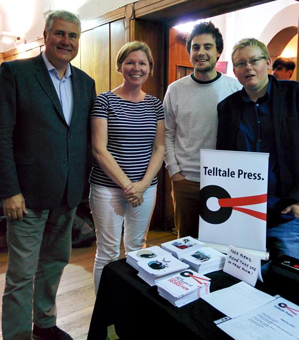 Me, Robin Houghton, Siegfried Baber, Sarah Barnsley